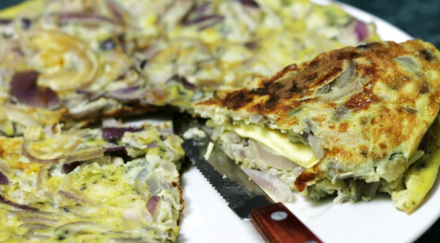 Frittata con l’erba di San Pietro