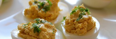 Uova ripiene con tonno