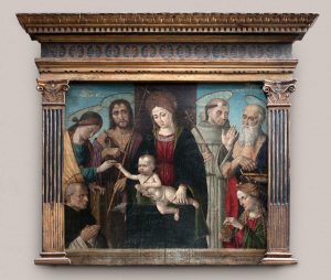 Neviglie - Lo sposalizio mistico di Santa Caterina (Macrino)