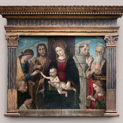 Neviglie - Lo sposalizio mistico di Santa Caterina (Macrino)