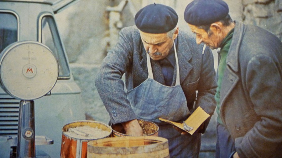 Anciuè (anchovy sellers)