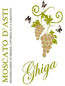 Moscato d’Asti DOCG 2013 Ghiga (etichetta)