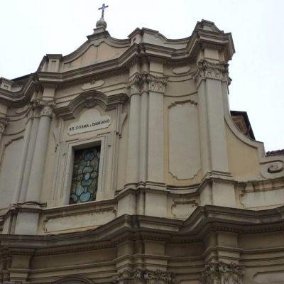 The parish church of Ss. Cosmas and Damian