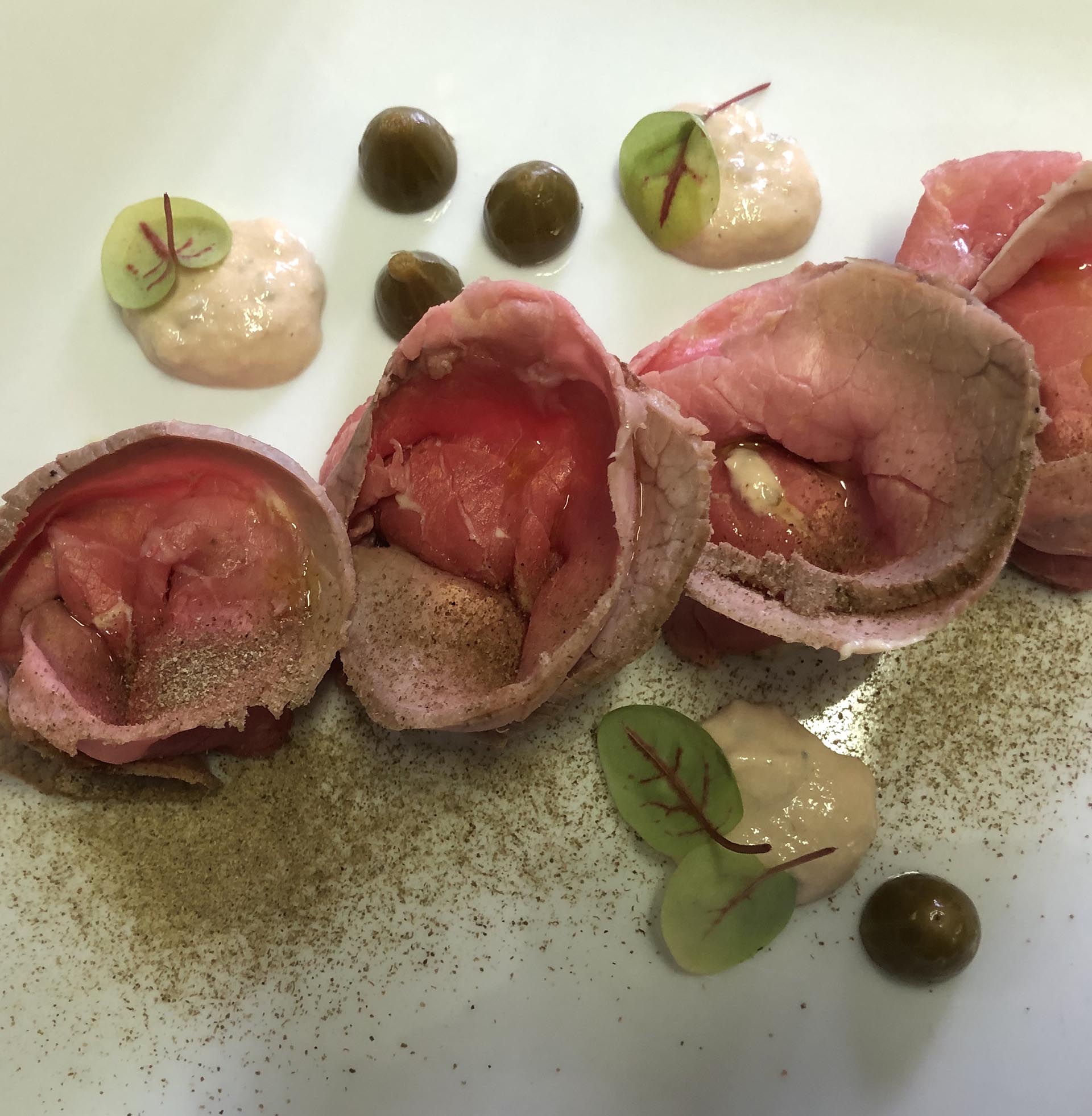 Vitello Tonnato Vitello Tonnato della Cantina Wine Bar