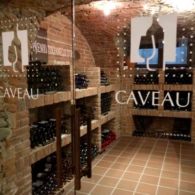 The wine caveau
