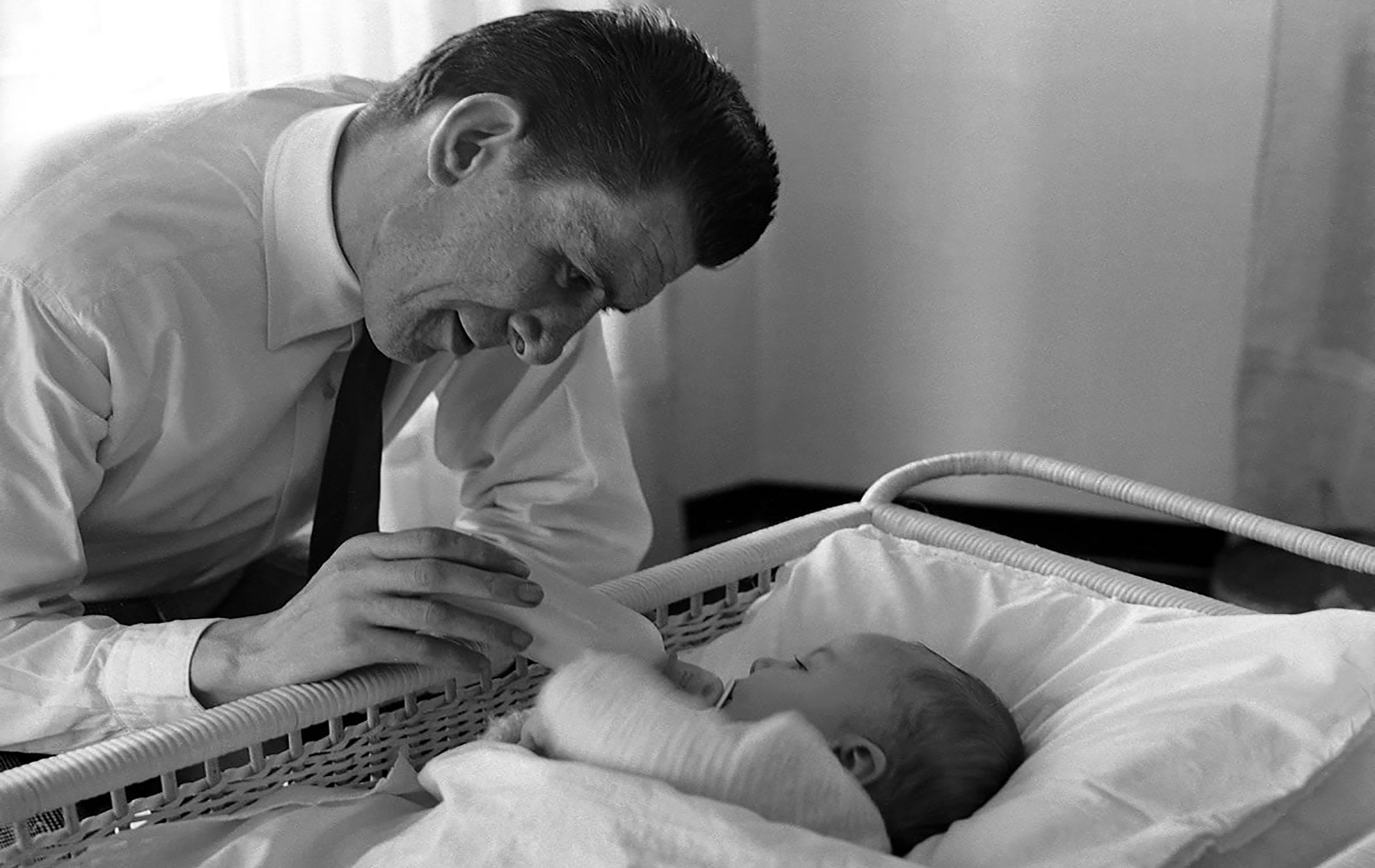 Fenoglio con la figlia Margherita