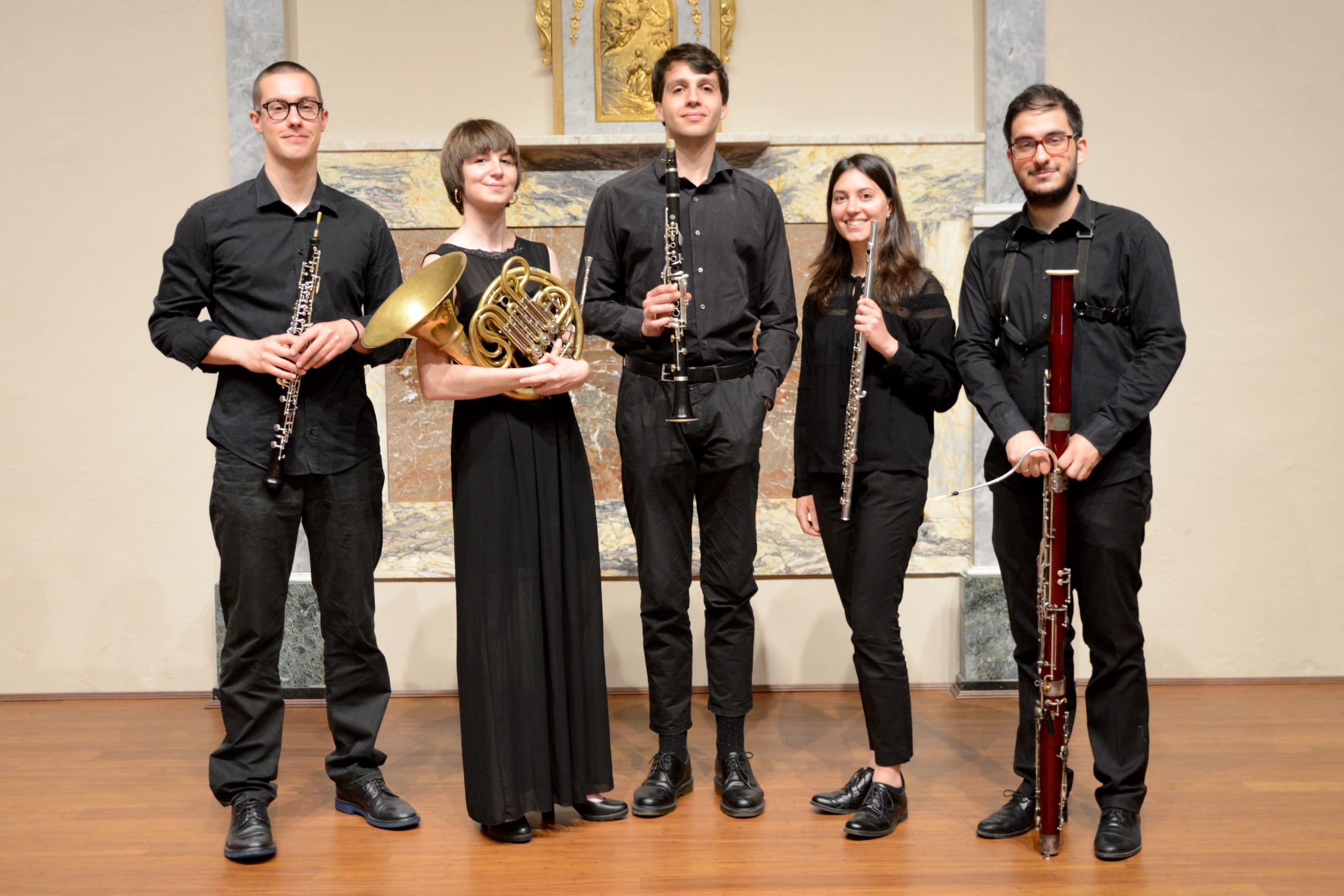 quintetto di fiati del progetto “Obiettivo Orchestra quintetto di fiati del progetto “Obiettivo Orchestra