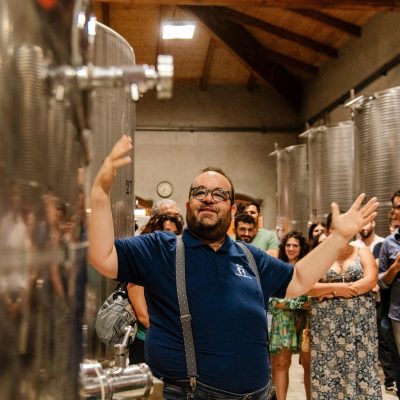 drocco luigi pranzo in cantina