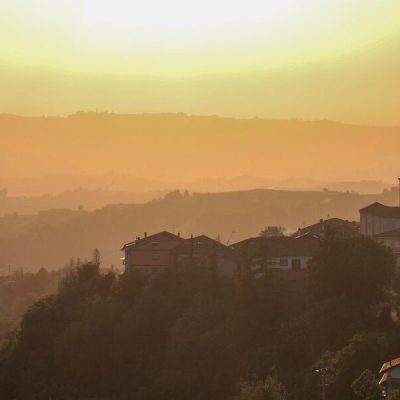 Torre Albaretto tramonto