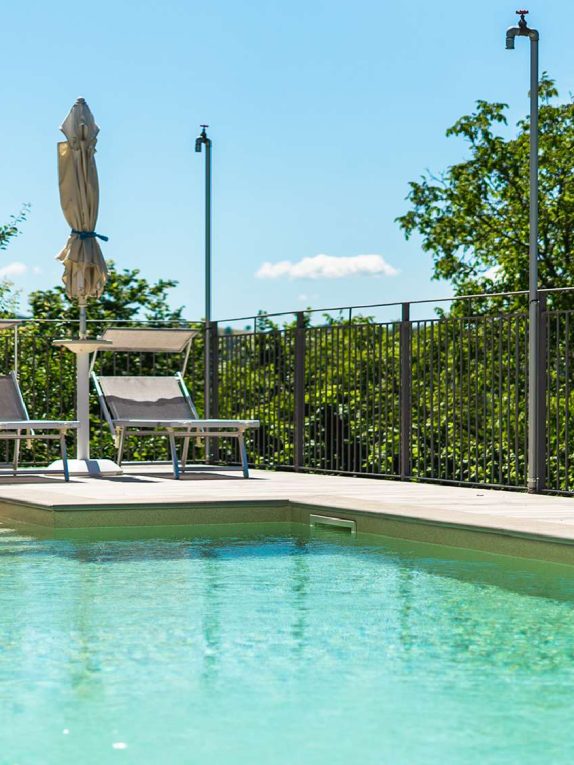 Da Fabiana - La piscina con vista panoramica