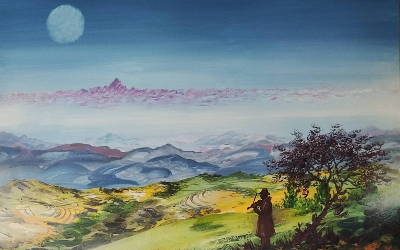 Contemplazione del paesaggio nell'opera di Luigi Carbone