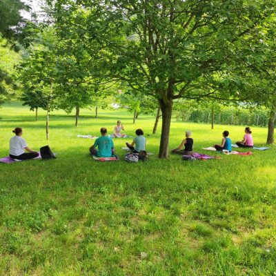 yoga e meditazione nella natura