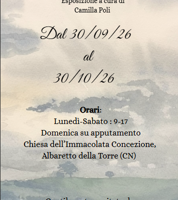 locandina camilla poli -eventi